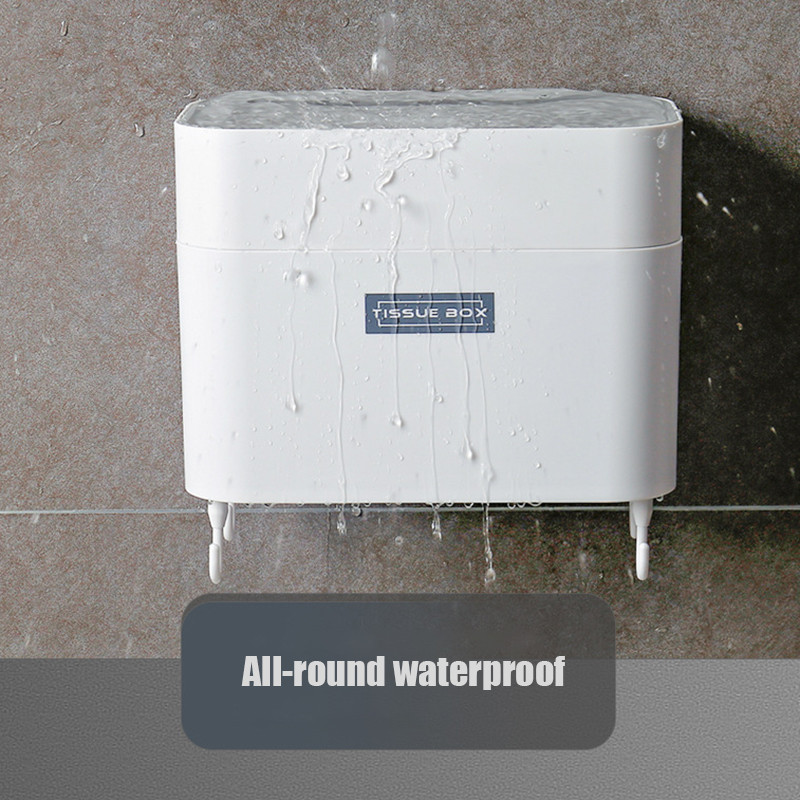 BAISPO prijenosni držač toaletnog papira Zidni dozator toaletnog papira za kupaonicu Kutija za kućne maramice Kupaonski pribor