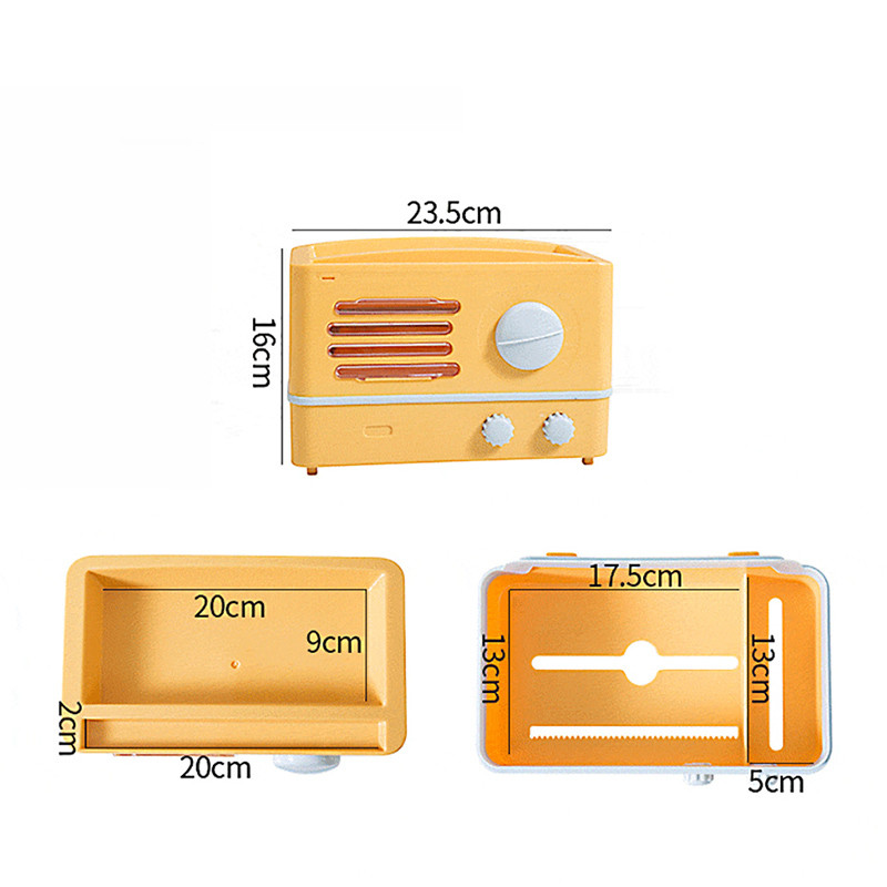 BAISPO daudzfunkcionāls ruļļa turētājs tualetes ūdensnecaurlaidīgam tualetes papīra turētājam Pārnēsājama glabāšanas kaste ar perforatoru bez vannas istabas piederumiem