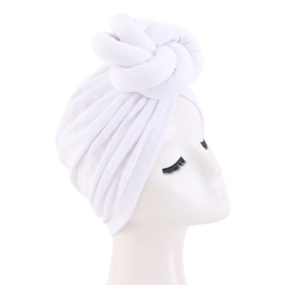 Jaunas musulmaņu sieviešu 3D ziedu krusta turbāna cepure, miega hidžabs, elegants ballītes galvas vāks, vēža ķīmijas pupiņas, cepures matu aksesuāri