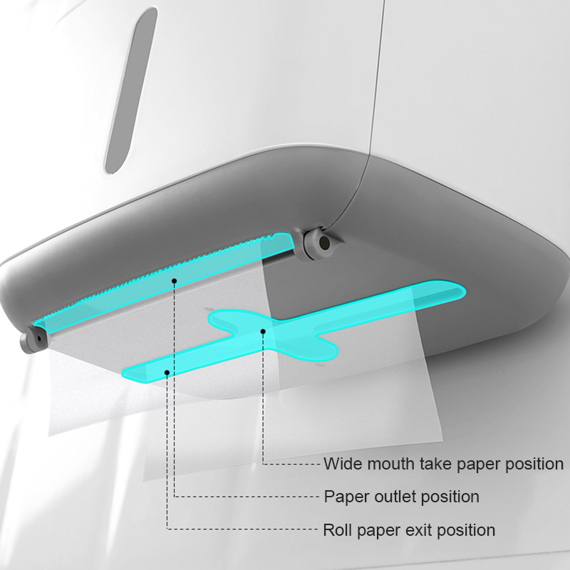 BAISPO prijenosni držač toaletnog papira kućna kutija za pohranu maramica za kupaonicu Dozator higijenskog papira Kupaonski pribor