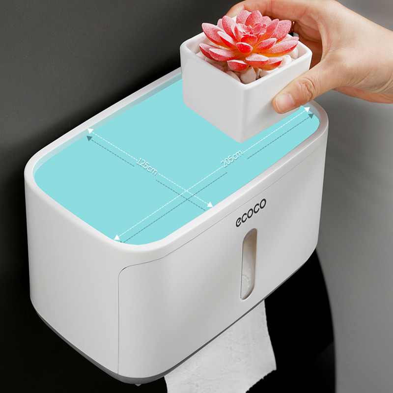 BAISPO prijenosni držač toaletnog papira kućna kutija za pohranu maramica za kupaonicu Dozator higijenskog papira Kupaonski pribor