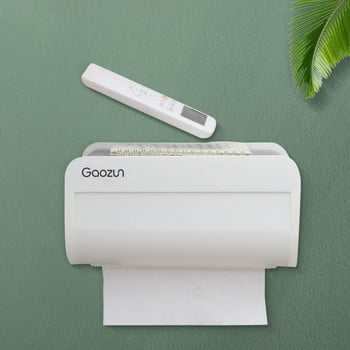 BAISPO Монтирана на стена водоустойчива кутия за кърпички Творчески държач за тоалетна хартия за баня Преносим държач за съхранение Аксесоари за баня