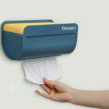 Επιτοίχια BAISPO Αδιάβροχο Tissue Box Δημιουργική θήκη χαρτιού υγείας για μπάνιο Φορητή θήκη αποθήκευσης Αξεσουάρ μπάνιου