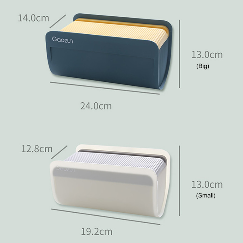 BAISPO zidna vodootporna kutija za maramice Kreativni držač toaletnog papira za kupaonicu Prijenosni držač za pohranu Kupaonski pribor