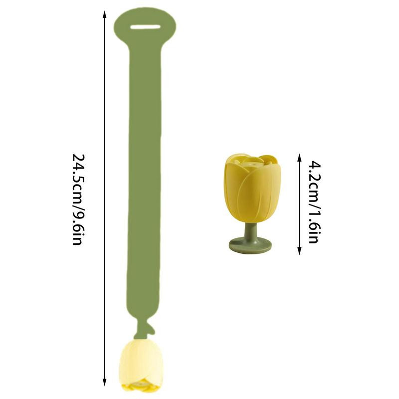 Nordic tualetes sēdekļu pacēlāju komplekts Izturīgs silikona tualetes sēdekļa turētāja pacelšanas instrumenti ar ziedu formām Vannas istabas tualetes sēdekļu pacēlājs
