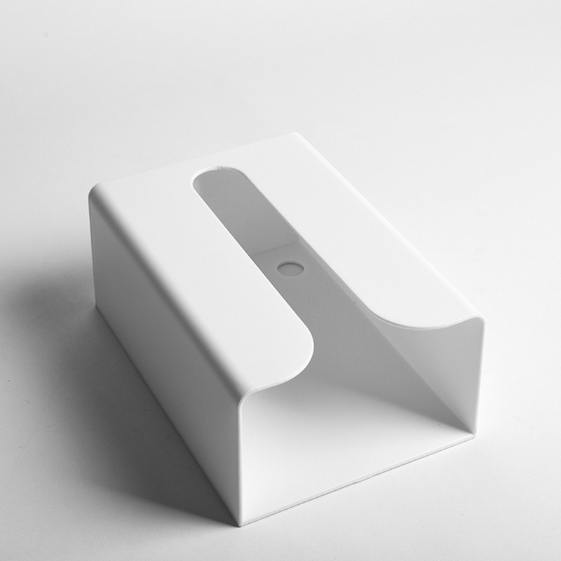 BAISPO pārnēsājamais tualetes papīra turētājs Pie sienas stiprināms tualetes papīra dozators Sākums Vienkārša salvešu uzglabāšanas kaste vannas istabas virtuvei