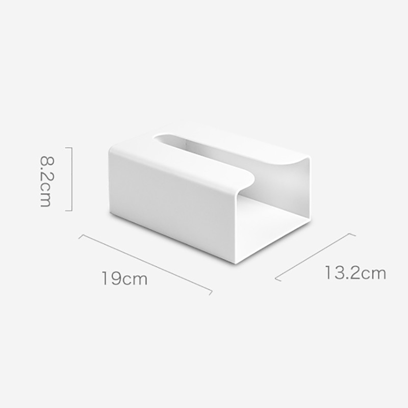 BAISPO pārnēsājamais tualetes papīra turētājs Pie sienas stiprināms tualetes papīra dozators Sākums Vienkārša salvešu uzglabāšanas kaste vannas istabas virtuvei
