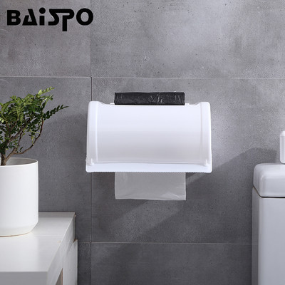 Βάση χαρτιού υγείας BAISPO Hygienic Paper Dispenser for Bathroom Home Βάση ρολού χαρτιού υγείας Αξεσουάρ μπάνιου τοίχου