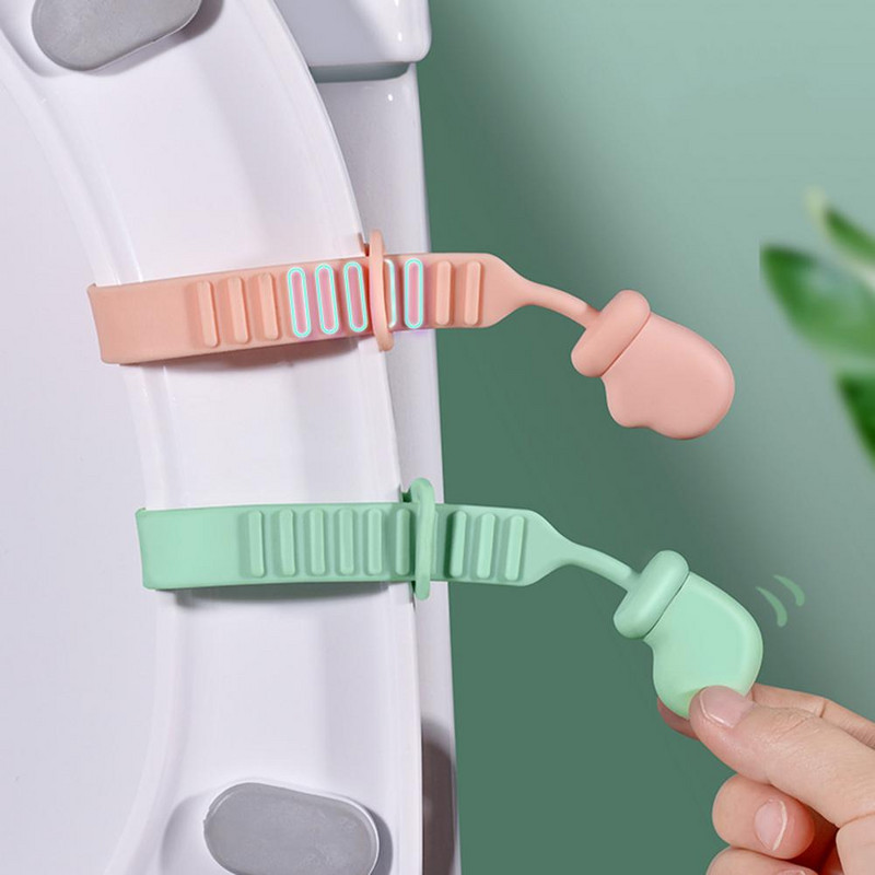 Podizač poklopca WC školjke Univerzalni Keep Sanitary Soft TPR Cartoon Closestool Držač ručke za sjedalo Kupaonski pribor