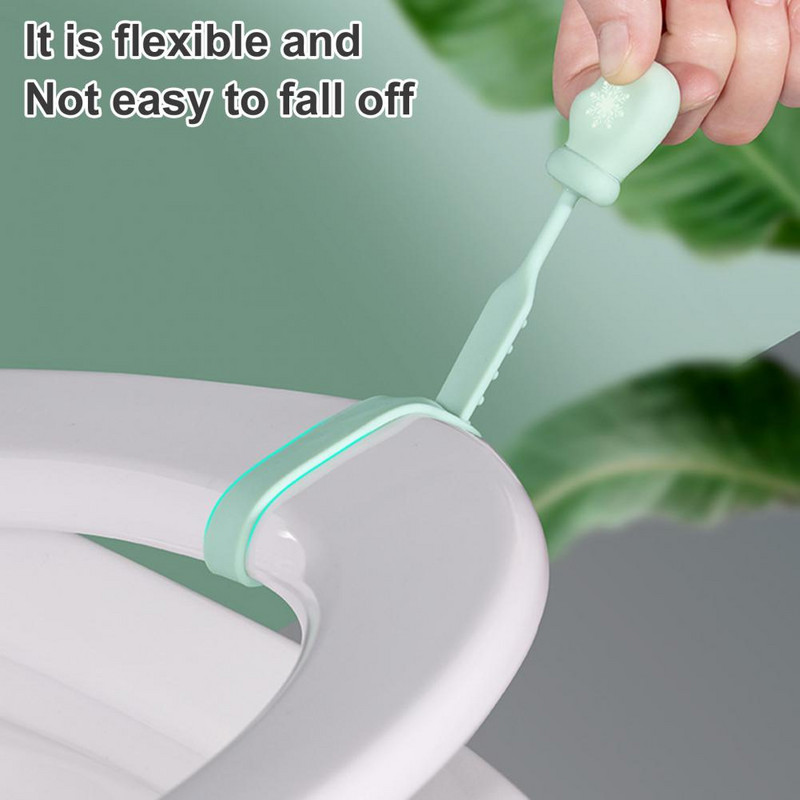 Podizač poklopca WC školjke Univerzalni Keep Sanitary Soft TPR Cartoon Closestool Držač ručke za sjedalo Kupaonski pribor