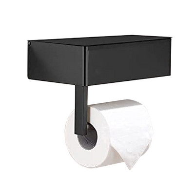 Držač toaletnog papira s dispenzerom za maramice Polica za odlaganje maramica za kupaonicu Zidni nosač od nehrđajućeg čelika Zidni nosač od nehrđajućeg čelika