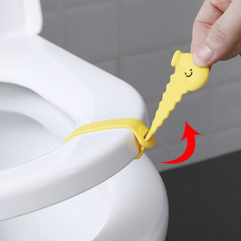 Ανυψωτικό καπάκι τουαλέτας Cartoon Fruit Silicone Αντι-βρώμικο ανυψωτικό τουαλέτας ανυψωτικό καθίσματος τουαλέτας Συσκευή ανύψωσης Λαβή καπακιού τουαλέτας για αξεσουάρ Trave