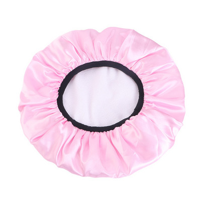 Debela podstava od mikrovlakana Kapa za tuširanje Satenska kapica Šešir za kosu Dvoslojna navlaka za tuširanje Kapa za kupanje Šeširi otporni na prašinu Dodaci