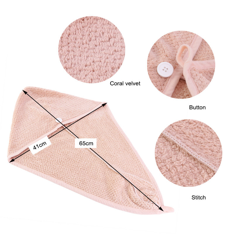 Novo umotavanje za kosu od mikrofibre nakon tuširanja Ženski ručnik za djevojčice Ženski ručnik za brzo sušenje kose Šešir Kapa Turban Umotavanje za glavu Alati za kupanje