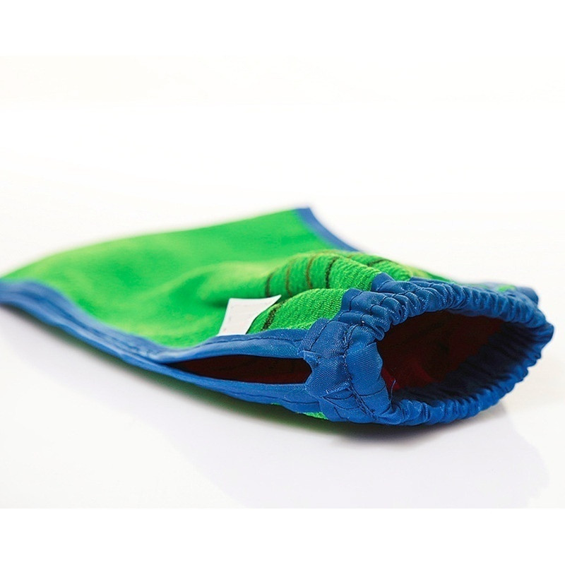 1 kom. Nasumične boje za tuširanje Spa piling dvostrana rukavica za kupanje Rukavice za čišćenje tijela Rukavice za tuširanje Rukavice za ribanje