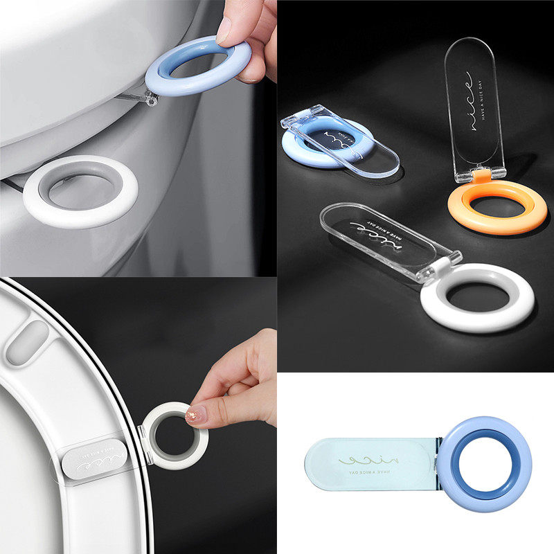 1kom podizač WC sjedala Višenamjenska ručka za poklopac WC školjke Podizač poklopca WC školjke Izbjegavajte dodirivanje paste za poklopac WC školjke WC pribor