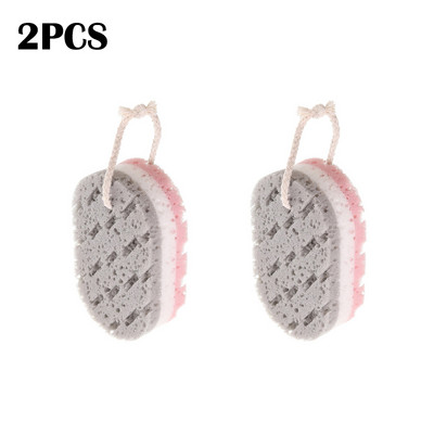 1/2/3 kom troslojna spužva za pjenu za kadu odrasla djeca mekana izdržljiva piling masaža čišćenje tijela kupaonski pribor