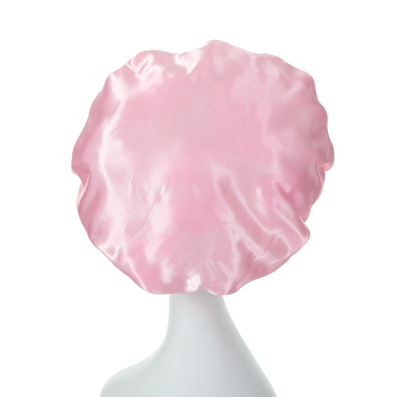 Jauna Sieviešu Satīna Solid Cepure Nakts Miega Cepure Matu Kopšanas Nakts cepure Sievietēm Vīriešiem Vannas istaba Unisex Cepure Bonnet De Nuit