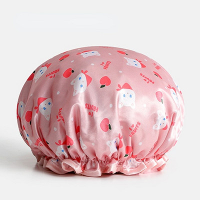 Ženska kapa za kosu Oprema za šešire Kupaonica Dvoslojni tuš Vodootporna debela navlaka Pribor