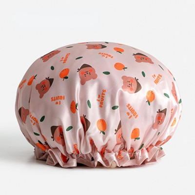 Ženska kapa za kosu Oprema za šešire Kupaonica Dvoslojni tuš Vodootporna debela navlaka Pribor