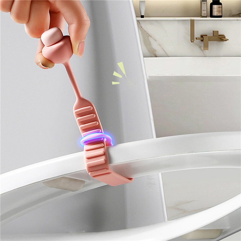 Višenamjenski podizač WC sjedala Uređaj za podizanje WC školjke Izbjegavajte dodirivati poklopac WC školjke Ručka lonca Podizač sjedala WC Kupaonski pribor