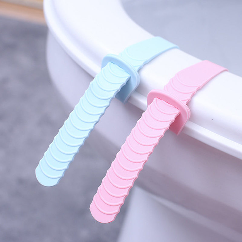 Pārnēsājams mazs tualetes sēdekļa pārsega pacēlājs sanitārais Closestool sēdekļa pārsega pacelšanas rokturis ceļojumu mājām tualetes pārsega piederumi