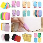 1Pc. Tuš Spa piling Dvostrana rukavica za kupanje Piling za tijelo Rukavica Trljanje Uklanjanje mrtve kože Proizvodi za kupaonsku masažu SPA pjena