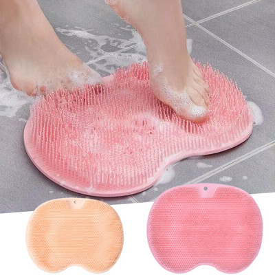 Scrubber ντους ποδιών μασάζ Cleaner Spa Απολεπιστικό πλυντήριο Πλύσιμο ποδιών Καθαρό μαξιλάρι μπάνιου Μπάνιο βούρτσα ποδιών Αφαιρέστε το νεκρό δέρμα