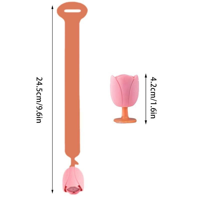 Nordijski komplet podizača WC sjedala Prijenosni silikonski podizači poklopca WC školjke s oblicima cvijeća Podizanje poklopca WC školjke bez izravnog dodira