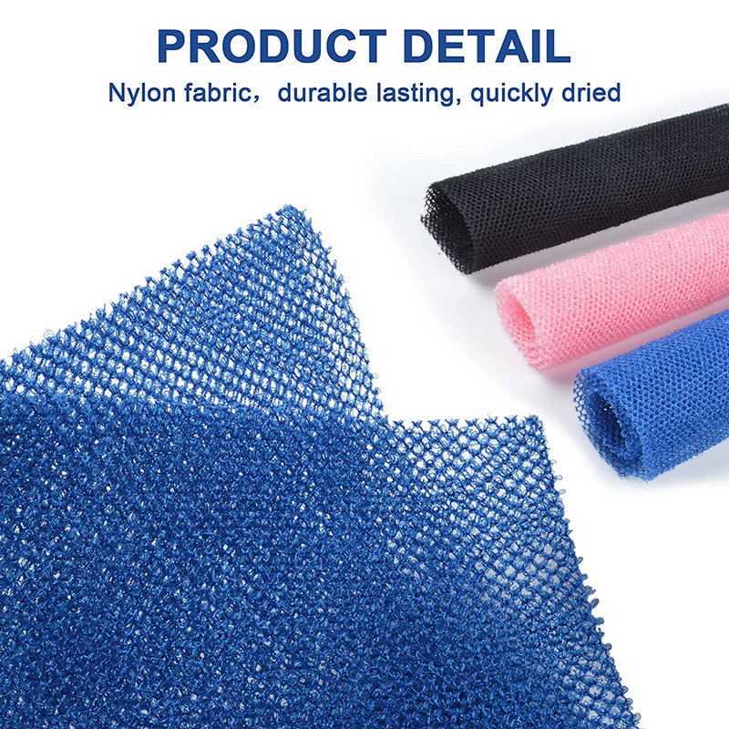 African Net Bath Sponge, 30x80cm African Net Long Bath Net Sponge šveičiamoji dušo kūno šveitiklis Nugaros šveitiklis Odos lygintuvas