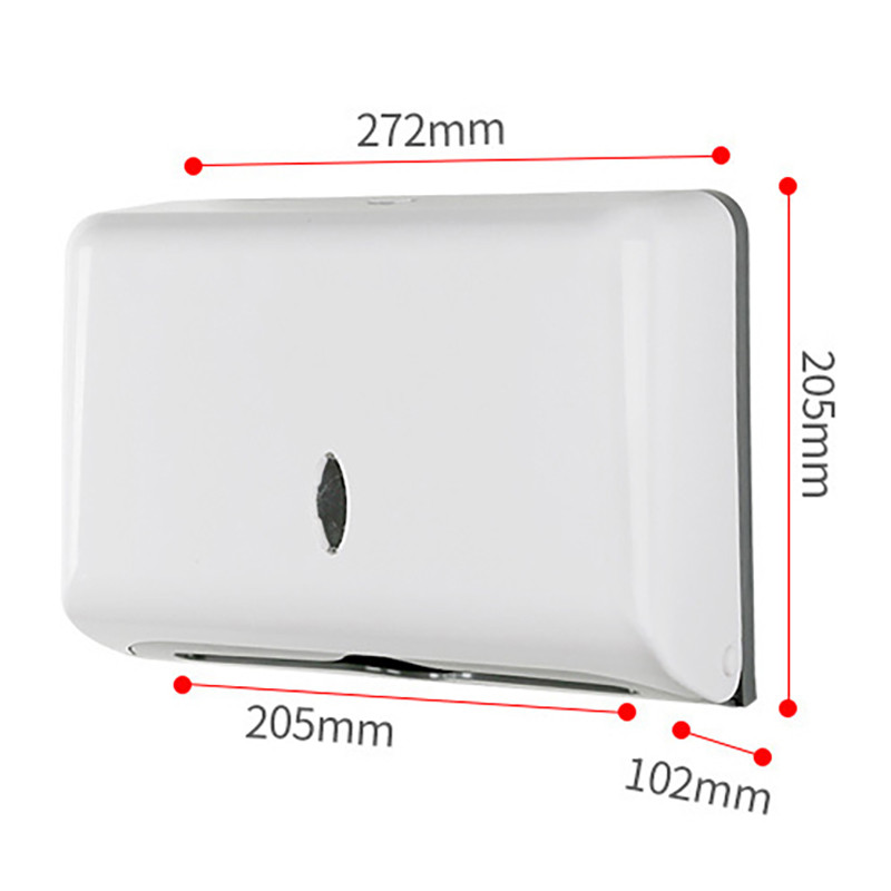 Saldu kastīte pie sienas stiprināms papīra dvieļu turētājs Neperforēts dvieļu dozators virtuves tualetei vannas istabas papīra dvieļu turētājs