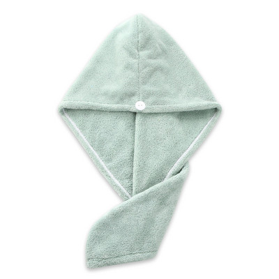 Căciulă de uscare a părului pentru femei Căciulă de prosop de păr cu uscare rapidă Căciulă de baie Căciulă de prosop solidă din microfibră Turban cu absorbție superioară Căciulă de uscat pentru păr