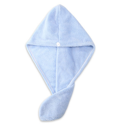 Căciulă de uscare a părului pentru femei Căciulă de prosop de păr cu uscare rapidă Căciulă de baie Căciulă de prosop solidă din microfibră Turban cu absorbție superioară Căciulă de uscat pentru păr