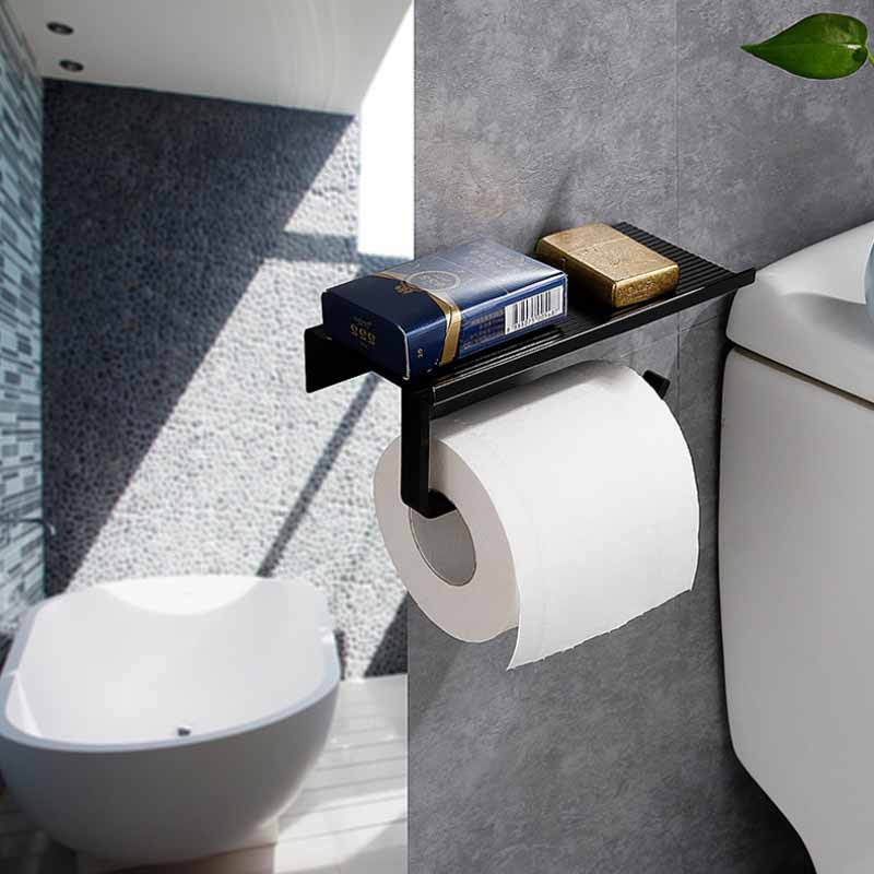 Nerūsējošā tērauda tualetes papīra turētājs vannas istabas sienas stiprinājuma tualetes papīrs tālruņa turētājs plaukts dvieļu ruļļa plaukts vannas istabas auduma piederumi