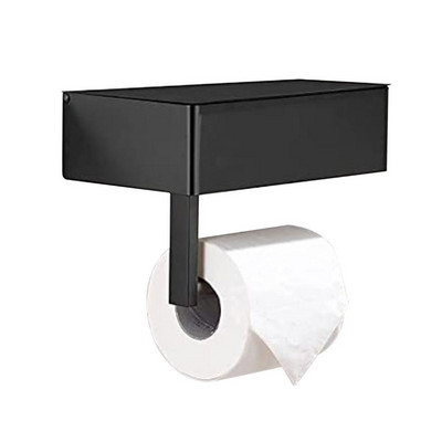 Metāla tualetes papīra turētājs vannas istabai sienas stiprinājums WC papīra telefona turētājs plaukts dvieļu ruļļa plaukts skalojams mitro salvešu dozators