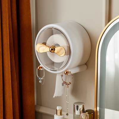 Zidni držač toalet papira Vodootporni držač dozatora papirnatih ručnika Kutija za maramice Držač toalet papira Kupaonski pribor