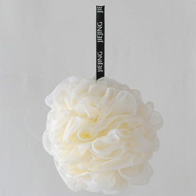 Mīksta sieta vannas sūkļa bumbiņas neilona tīrīšanas birste dušas pūtītes ķermeņa tīrīšanas līdzeklis pīlinga skruberi Vannas bumbiņas vannas istabas piederumi