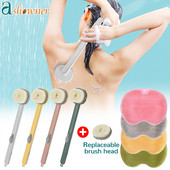 Četka za kupanje Duga ručka Tekuća četka za kupanje Set četki za kupanje s mekom kosom Odvojiva stražnja strana tijela Spužva za tuširanje Četka za tijelo