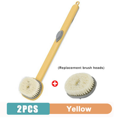 Četka za kupanje Duga ručka Tekuća četka za kupanje Set četki za kupanje s mekom kosom Odvojiva stražnja strana tijela Spužva za tuširanje Četka za tijelo