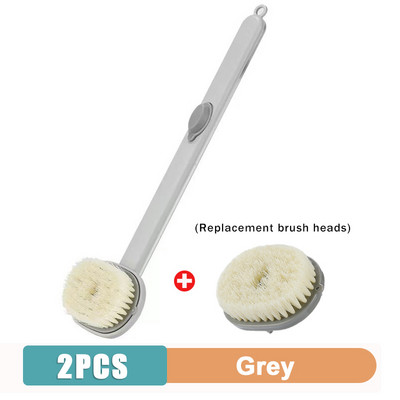 Četka za kupanje Duga ručka Tekuća četka za kupanje Set četki za kupanje s mekom kosom Odvojiva stražnja strana tijela Spužva za tuširanje Četka za tijelo