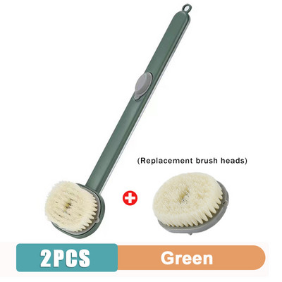 Četka za kupanje Duga ručka Tekuća četka za kupanje Set četki za kupanje s mekom kosom Odvojiva stražnja strana tijela Spužva za tuširanje Četka za tijelo