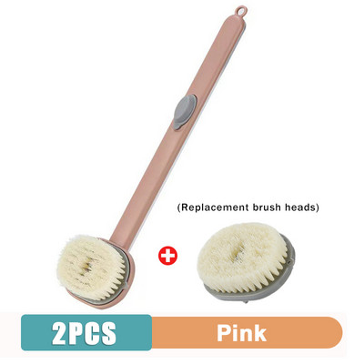 Četka za kupanje Duga ručka Tekuća četka za kupanje Set četki za kupanje s mekom kosom Odvojiva stražnja strana tijela Spužva za tuširanje Četka za tijelo