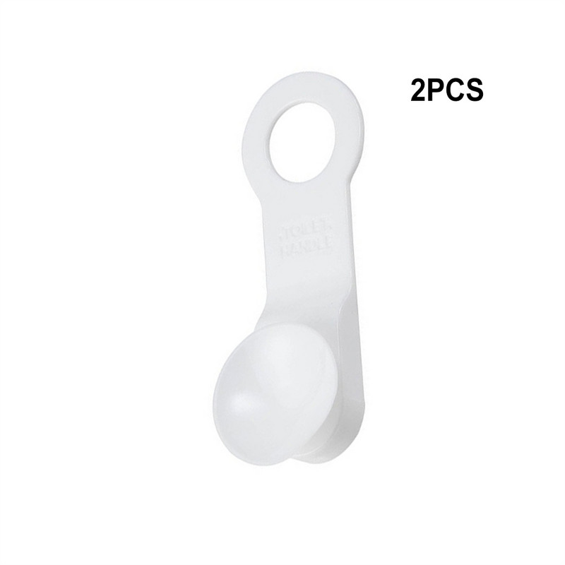 2-dijelni podizač WC sjedala Ručka poklopca za kupaonsku vakuumsku čašicu Višekratna upotreba Držač za podizanje poklopca Uklonjivi dodatak koji se može prati