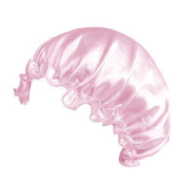 Unisex satenska kapa za kosu za odrasle Noćna kapa Širokog oboda Cvjetna kapa za spavanje Kapa za tuširanje Svileni šeširi za kupanje Za kupaonicu Za sva godišnja doba