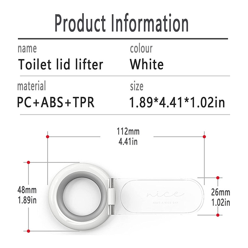 2 gab. tualetes vāka pacēlājs, tualetes sēdekļa pacēlājs tualetes sēdekļa roktura pacēlājs tualetes pārsega pacēlājs, izvairieties pieskarties