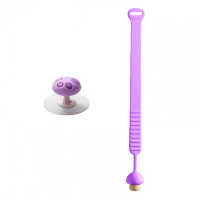 Korisni uređaj za podizanje WC školjke koji se ne lomi u obliku gljive Ručka sjedala poklopca WC školjke Silikonski podizač poklopca WC školjke za hotele