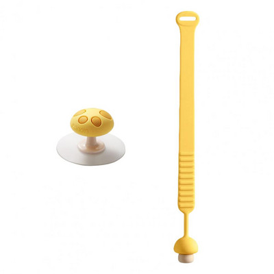 Korisni uređaj za podizanje WC školjke koji se ne lomi u obliku gljive Ručka sjedala poklopca WC školjke Silikonski podizač poklopca WC školjke za hotele