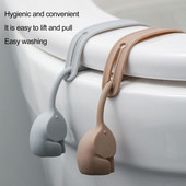 Korisni podizač poklopca za WC školjku Mekani podizač poklopca za sjedalo koji štedi rad Ručka podizača poklopca za WC školjku u obliku slona