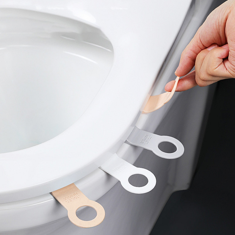 4kom Ručka sjedala Kupaonski dodaci Sanitarni vodootporni Kućni hotel za višekratnu upotrebu Izbjegavajte dodirivanje Podizač poklopca WC-a Prijenosni za putovanja