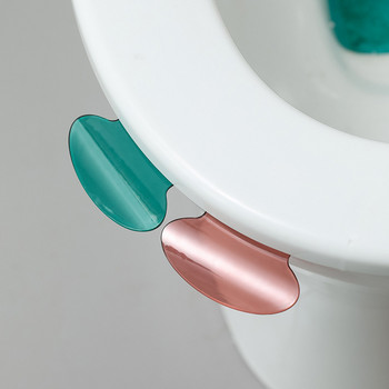 Νέο Μπάνιο Διαφανές φορητό ανυψωτικό καθίσματος τουαλέτας Συσκευή ανύψωσης τουαλέτας Αποφύγετε να αγγίζετε τα αξεσουάρ της λαβής του καπακιού της τουαλέτας